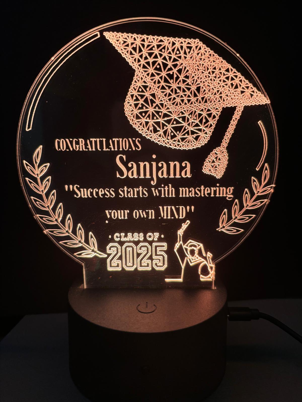 Graduation Night Light