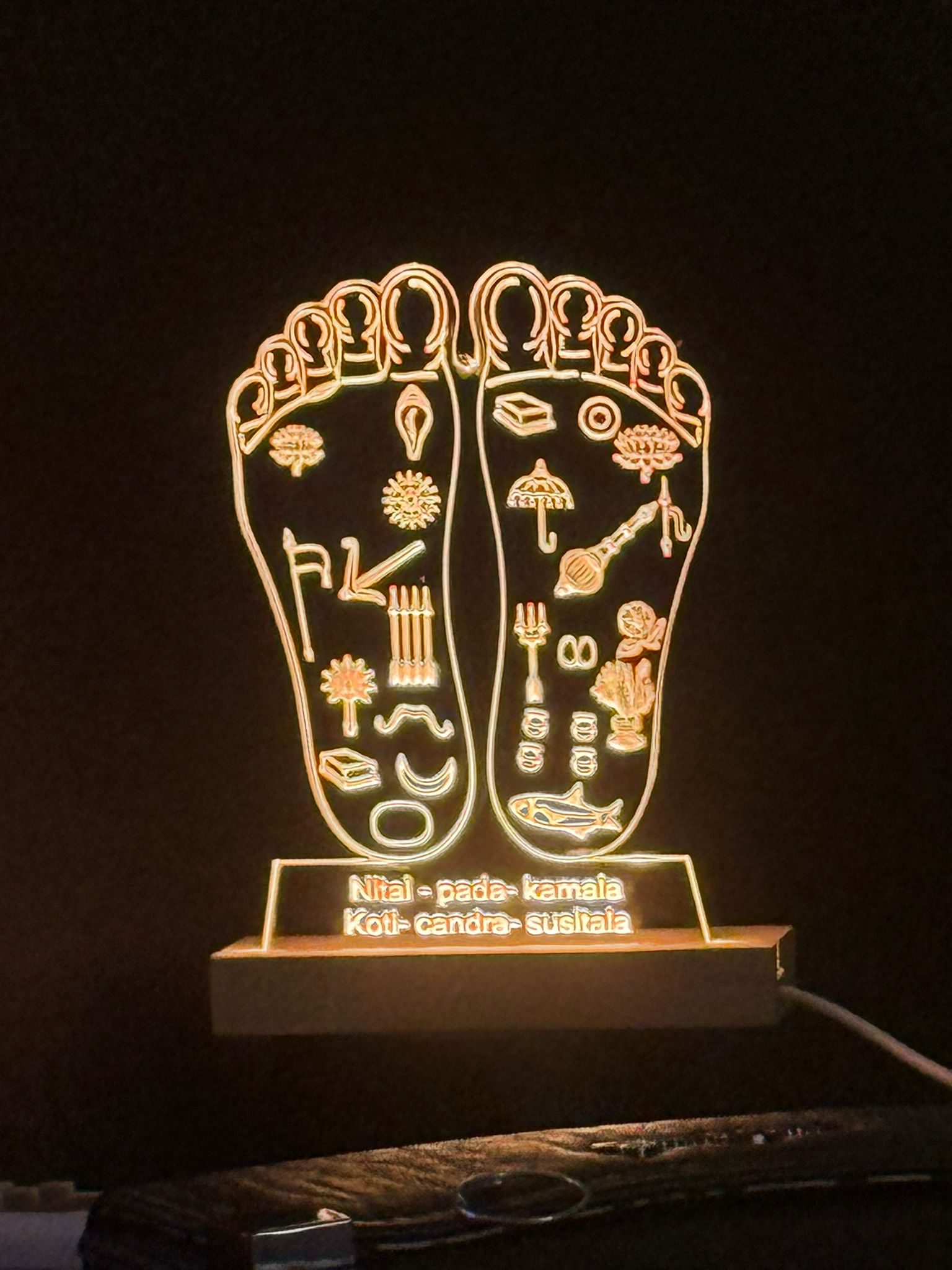 Nityananda Lotus Feet – Shelter of a Million Moons