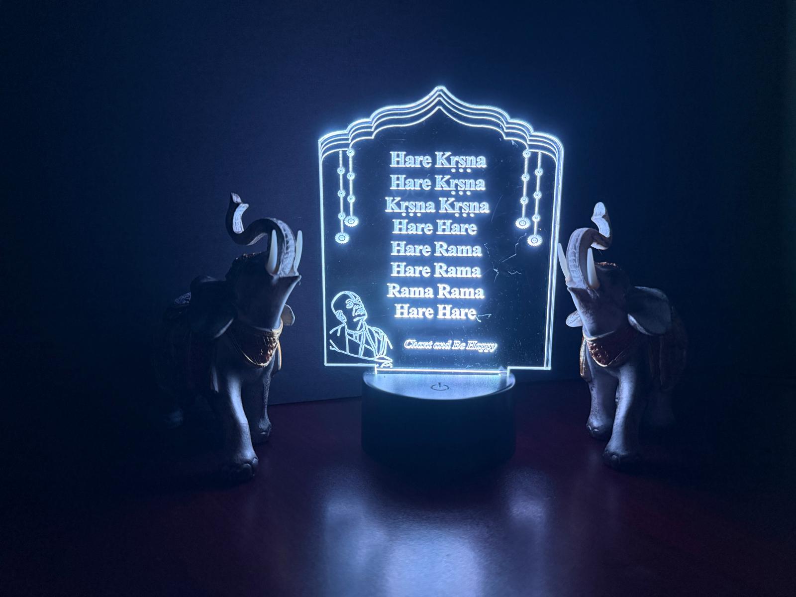 Mahamantra – Engraved LED Light